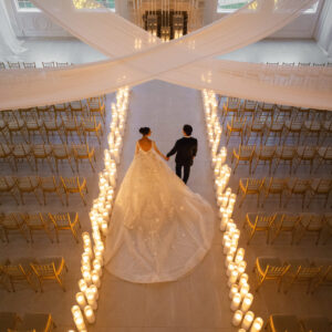 100 FLOOR Candles (up to 35" vases) - RENTAL Service